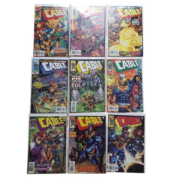 Cable Comic Book Lot 38 Issues Marvel Comics - Picture 3 of 4